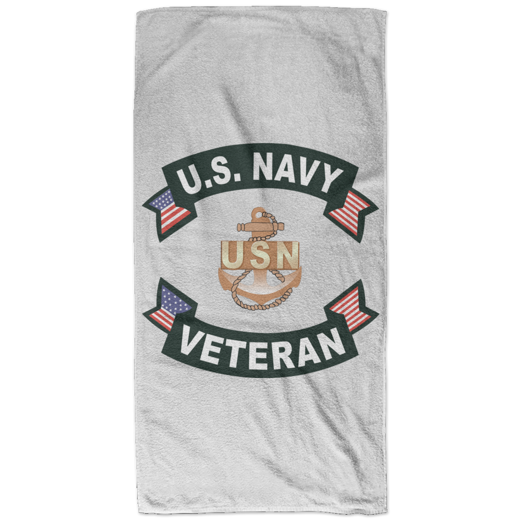 Navy Vet 1 Bath Towel - 32x64