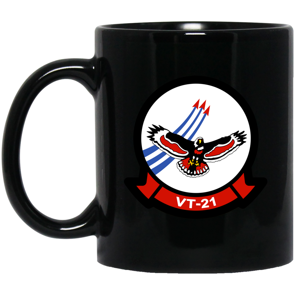 VT 21 5 Black Mug - 11oz