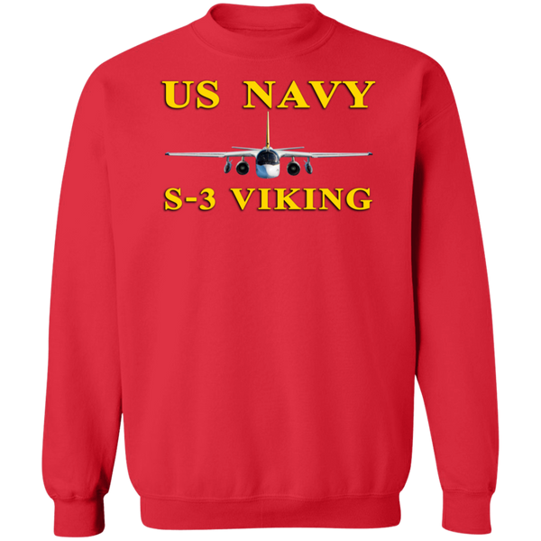 US Navy S-3 3 Crewneck Pullover Sweatshirt