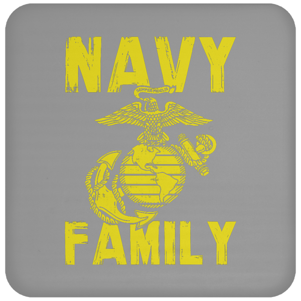 Navy Family Semper Fi 1 Coaster
