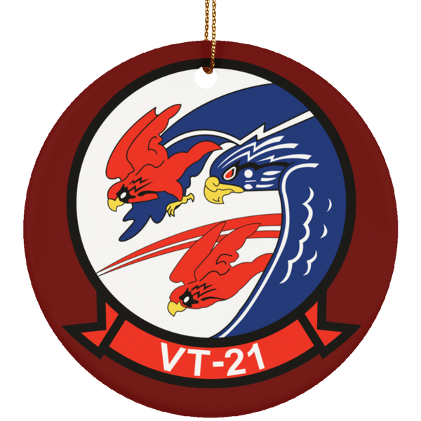 VT 21 3 Ornament Ceramic - Circle