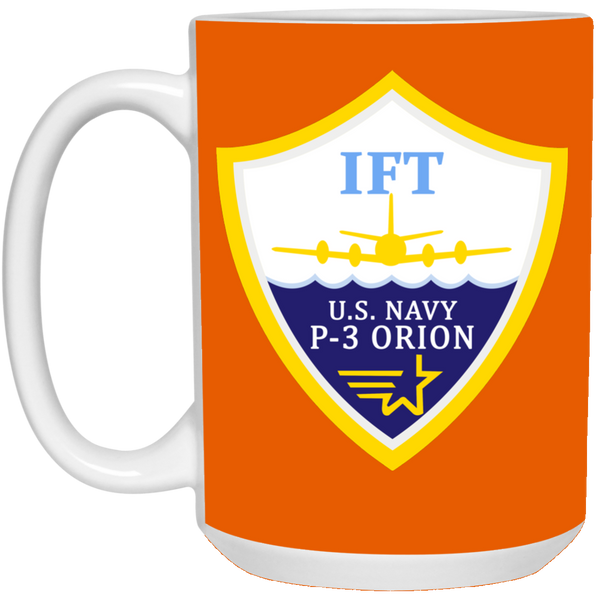 P-3 Orion 3 IFT White Mug - 15oz