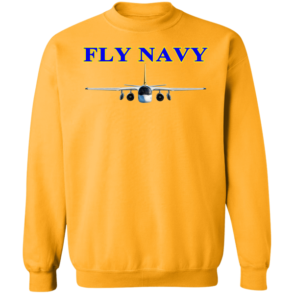 Fly Navy S-3 2 Crewneck Pullover Sweatshirt