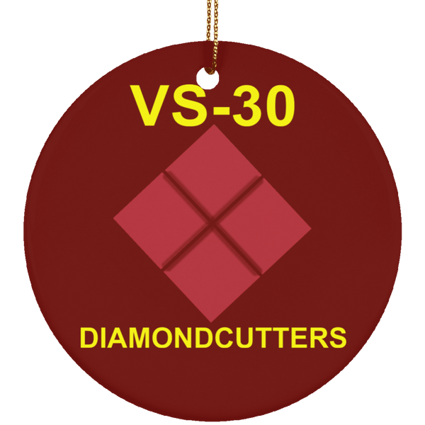 VS 30 4 Ornament Ceramic - Circle