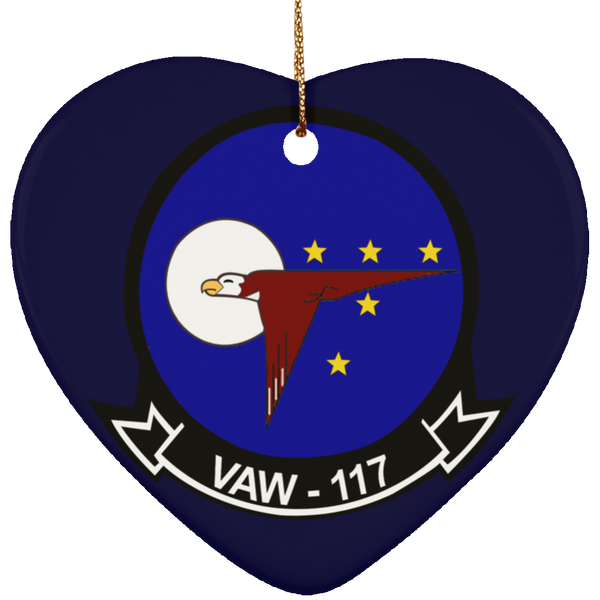 VAW 117 2 Ornament - Heart