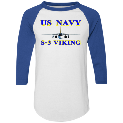 US Navy S-3 1 Colorblock Raglan Jersey