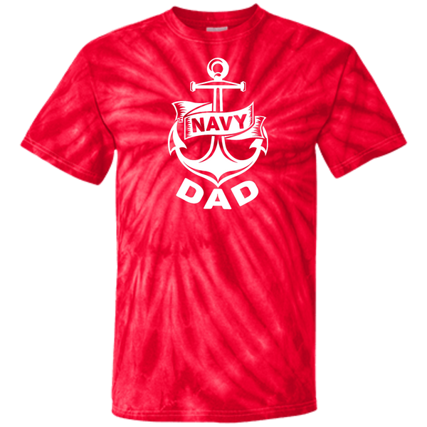 Navy Dad 1 Cotton Tie Dye T-Shirt