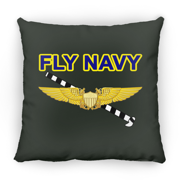 Fly Navy Tailhook 3 Pillow - Square - 18x18