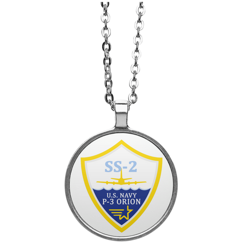P-3 Orion 3 SS-2 Circle Necklace