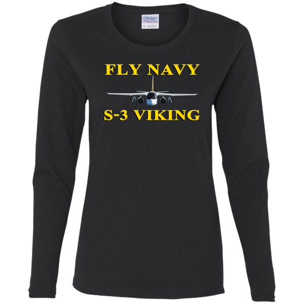 VS 33 FN S-3 3 Ladies' Cotton LS T-Shirt