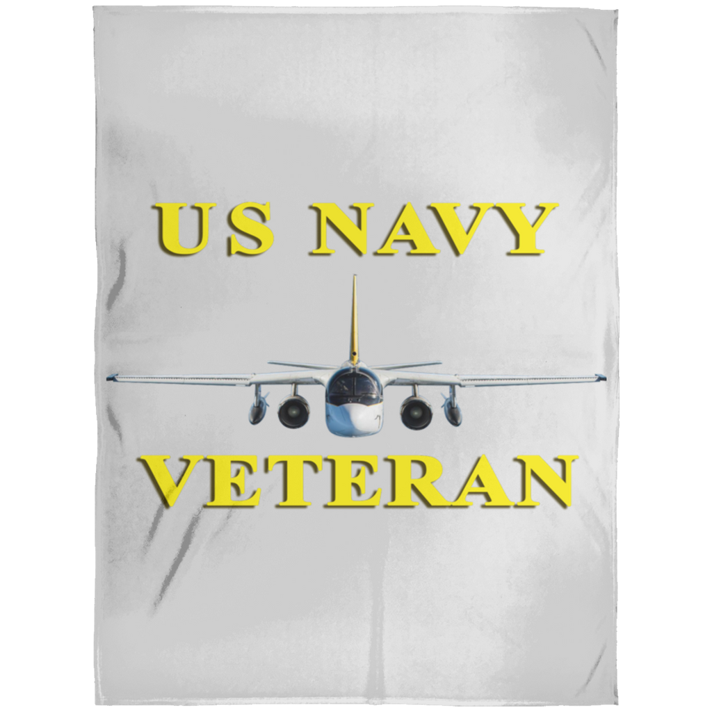 Navy Vet 3 Blanket - Arctic Fleece Blanket 60x80