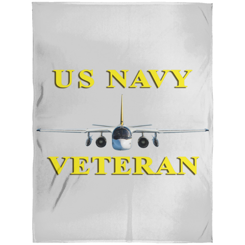 Navy Vet 3 Blanket - Arctic Fleece Blanket 60x80