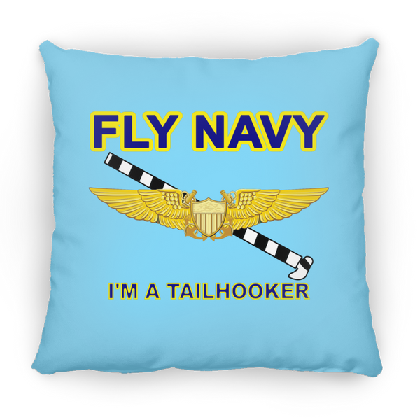 Fly Navy Tailhooker 3 Pillow - Square - 14x14