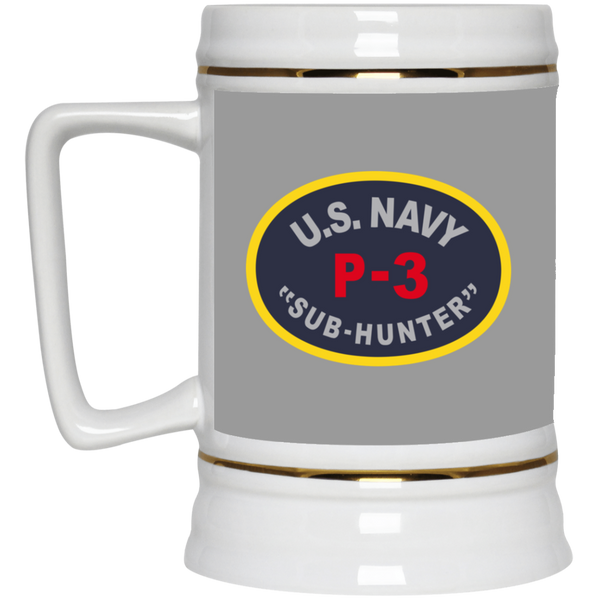 P-3 Sub Hunter Beer Stein - 22oz