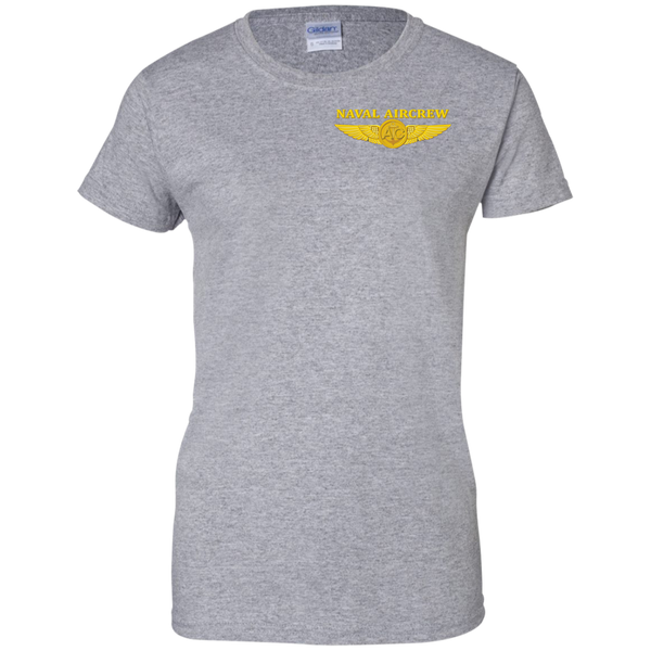 Aircrew 3a Ladies Custom Cotton T-Shirt