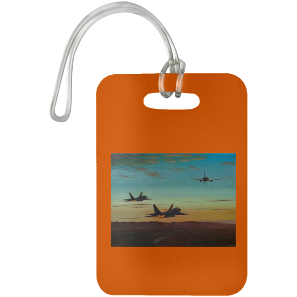 Time To Refuel Luggage Bag Tag