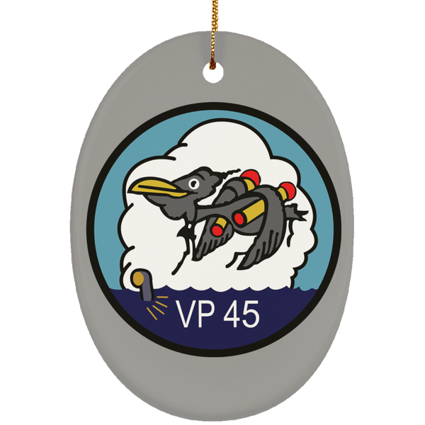 VP 45 1 Ornament Ceramic - Oval