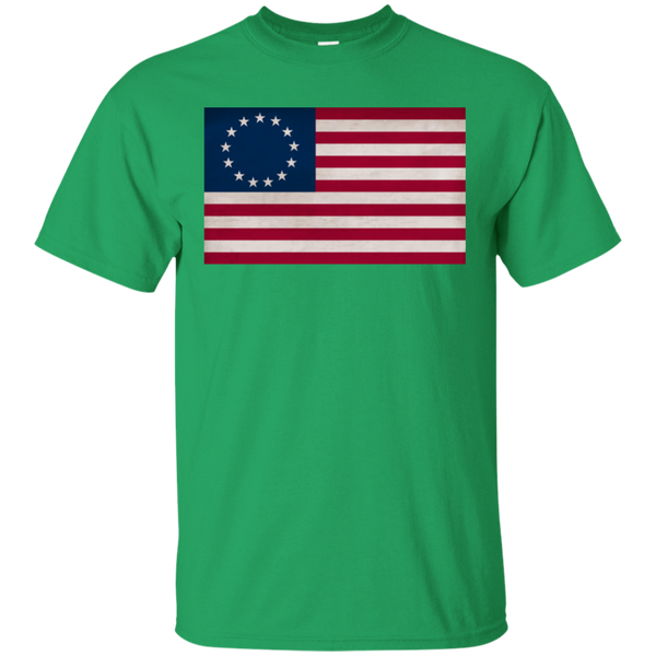 Betsy Ross Flag Custom Ultra Cotton T-Shirt