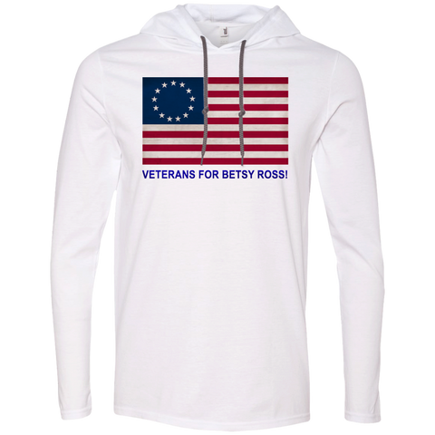Betsy Ross Vets 1 LS T-Shirt Hoodie