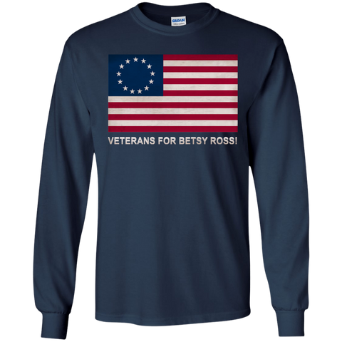 Betsy Ross Vets 2 LS Cotton Ultra T-Shirt