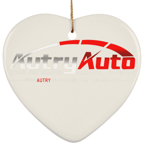 Autry Auto Ornament - Heart