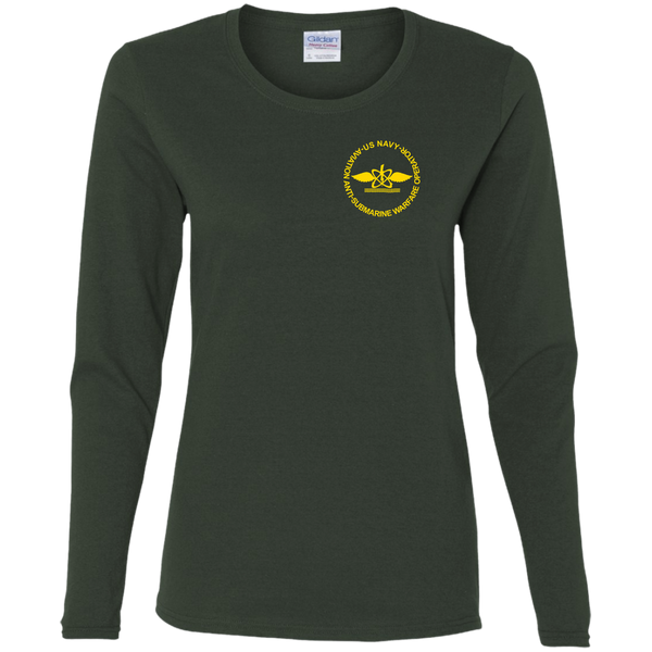 AW 04 3c Ladies' Cotton LS T-Shirt