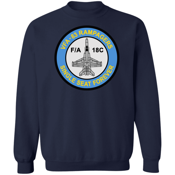 VFA 83 3 Crewneck Pullover Sweatshirt