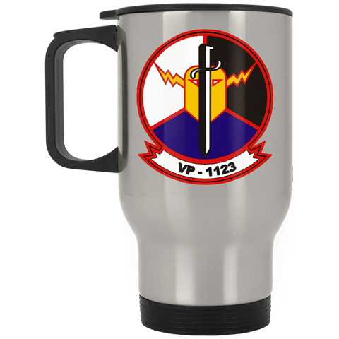 VP 1123 Silver Stainless Travel Mug