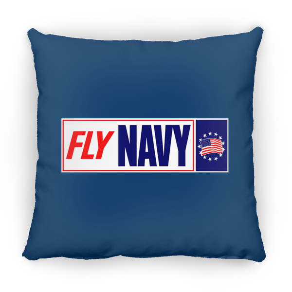 Fly Navy 1 Pillow - Square - 18x18