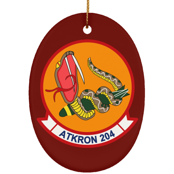 VA 204 2 Ornament - Oval