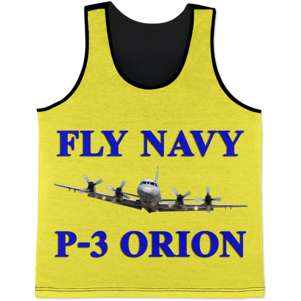 Fly Navy P-3 1 Tank Top - All Over Print