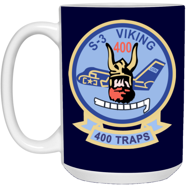 S-3 Viking 6 White Mug - 15oz