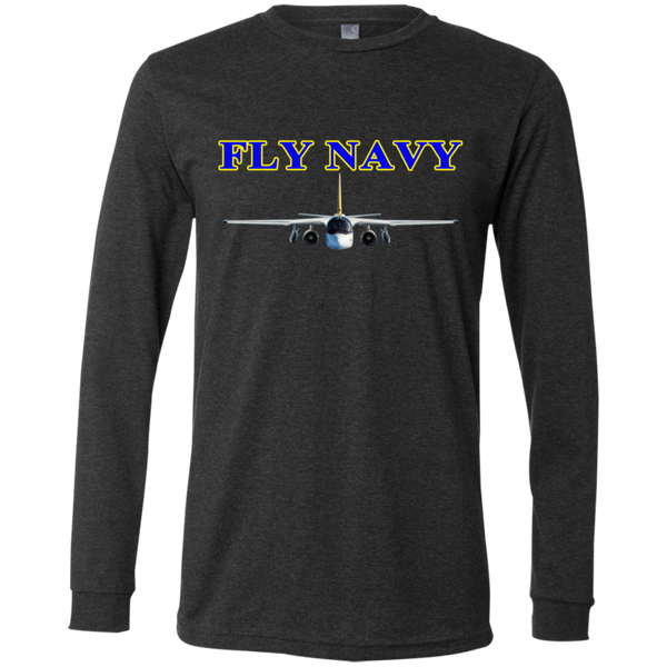 Fly Navy S-3 2 LS Jersey T-Shirt