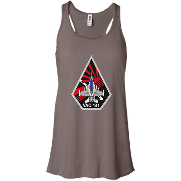 VAQ 141 7 Flowy Racerback Tank