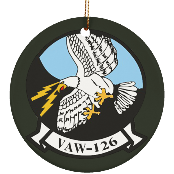 VAW 126 2 Ornament Ceramic - Circle