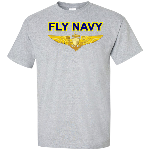 Fly Navy Aviator Tall Cotton Ultra T-Shirt