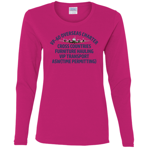 VP 60 2 Ladies' Cotton LS T-Shirt