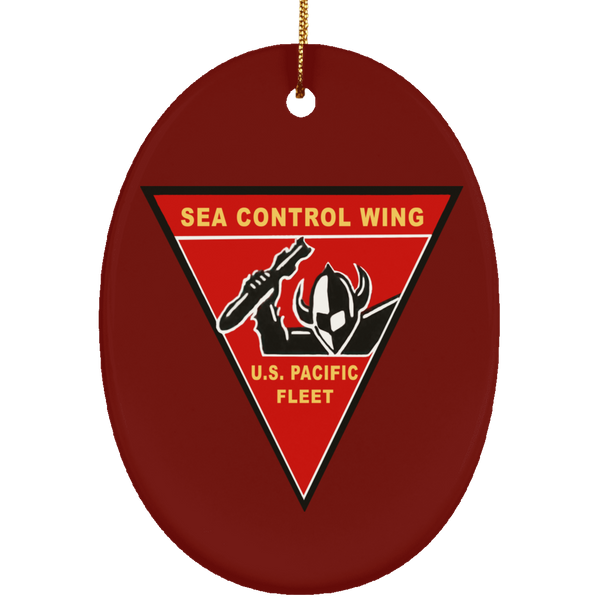 Sea Con Pac Ornament - Oval