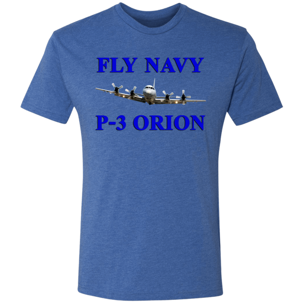 Fly Navy P-3 1 Triblend T-Shirt