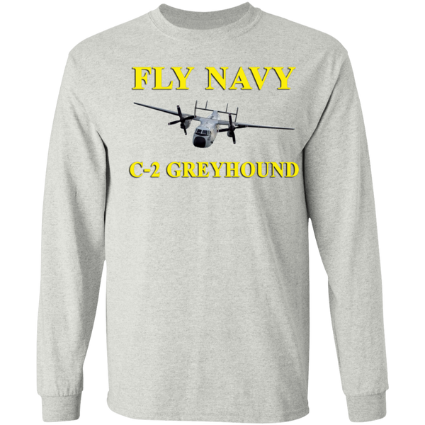 Fly Navy C-2 3 LS Ultra Cotton T-Shirt