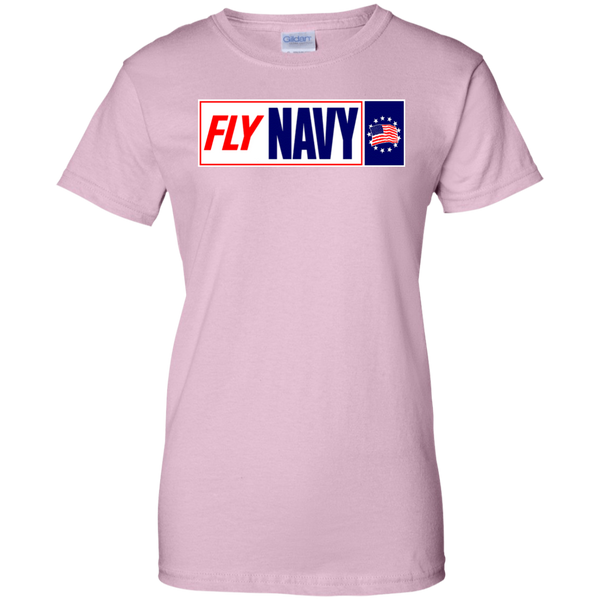 Fly Navy 1 Ladies' Cotton T-Shirt