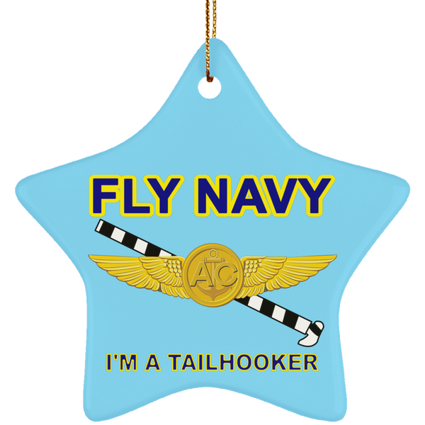 Fly Navy Tailhooker 2 Ornament - Star