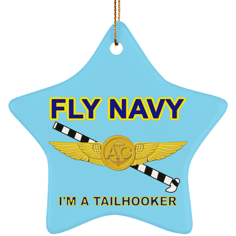 Fly Navy Tailhooker 2 Ornament - Star