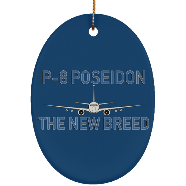 P-8 1 Ornament - Oval