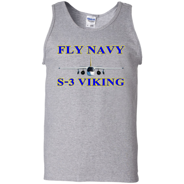 Fly Navy S-3 1 Cotton Tank Top