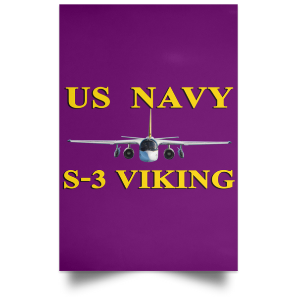 US Navy S-3 3 Poster - Portrait