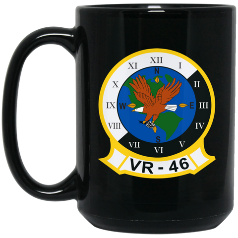 VR 46 Black Mug - 15oz