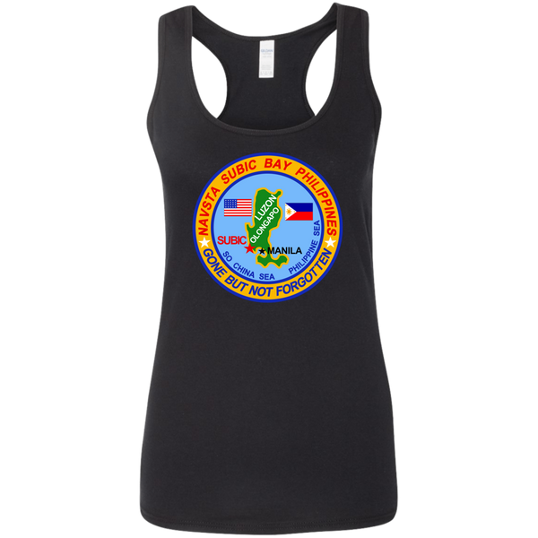 Subic Cubi Pt 10 Ladies' Softstyle Racerback Tank