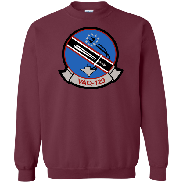 VAQ 129 3 Crewneck Pullover Sweatshirt