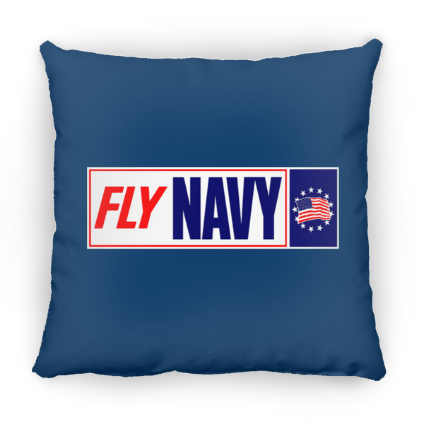 Fly Navy 1 Pillow - Square - 16x16